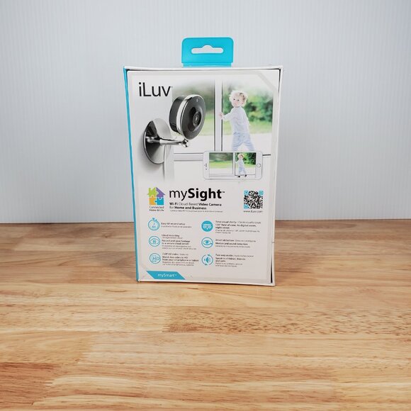 iLuv mySight Wi-Fi Cloud-Based 2K Video Camera Smart Detection for Security NIB - Picture 3 of 5